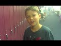 Chris on First Day of School