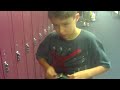 Chris on First Day of School