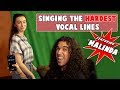 Singing The Hardest Vocal Lines (by Ten Second Songs ft Malinda)