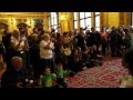 Thai Tims sing The Celtic Song at City Chambers, Glasgow.