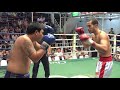 Taylor Krahl (Tiger Muay Thai) wins by scissor kick KO @ Bangla Thai Boxing Stadium