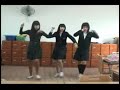 korean middle school girl trying to tell me dance