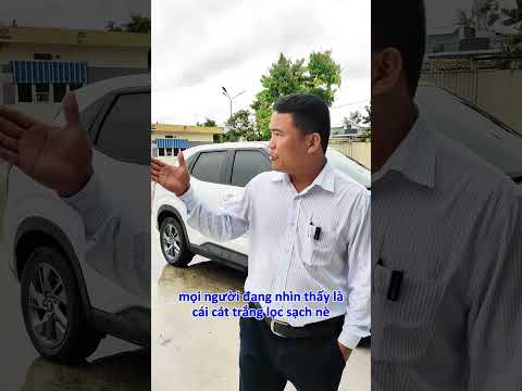 Cùng xem miền cát trắng đã qua hệ thống sấy sàn và lọc sạch của Victory tại nhà máy
