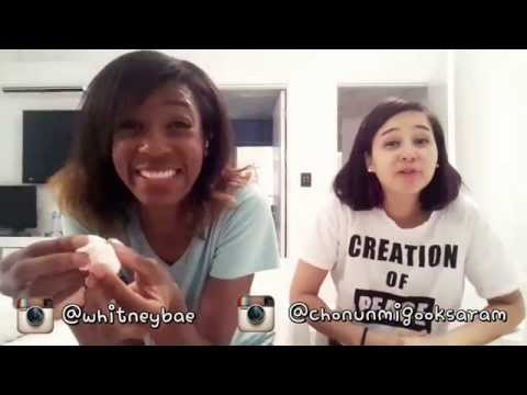Running Man Post-it Game with Whitney