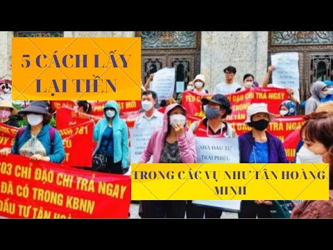 5 CÁCH LẤY LẠI TIỀN VỤ ÁN ĐÔNG NGƯỜI BỊ HẠI KIỂU TÂN HOÀNG MINH