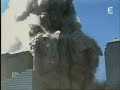 WTC 1 Peels open - Columns outpace Debris Cloud