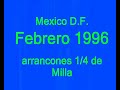 arrancones 1/4 de milla a d f e n a