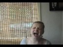 Olivia lip-synching to somebody to love!