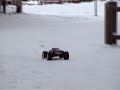Brushless E-Maxx 3905 in snow