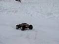 Brushless E-Maxx 3905 in snow