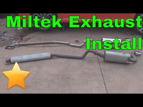 how to fit exhaust