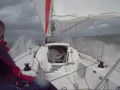 J80 down wind sailing