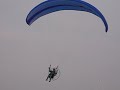 Paramotor perfekte Landung