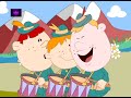 los tres tambores - conjunto pro música de rosario - canciones infantiles