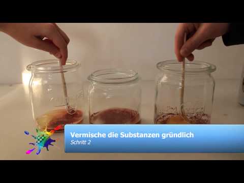 EXPERIMENT-Farben&Pigmente-Bindemittel