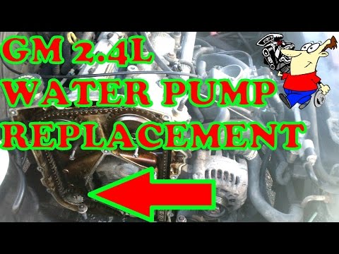 GM 2.2L WATER PUMP REPLACEMENT