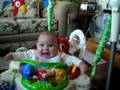 Baby lilian bouncing