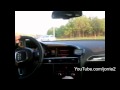 Audi RS6 Avant 270km/h with kid in the car!