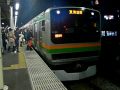 E231-1000 コツK-33 藤沢入線→発車