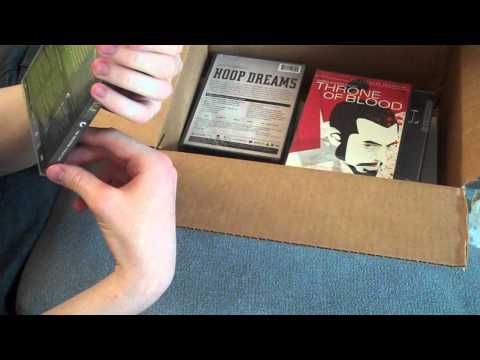 Criterion Haul DVD Unboxing (B&N 50% Off Sale) - August 20, 2012