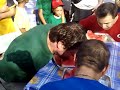 Giuvan... gara mangiatori di angurie 3 la gara Giuvan... gara mangiatori di angurie 3 la gara