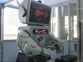 ﾙｰビックキューブを組み立てる「キューブくん」　大阪市立科学館