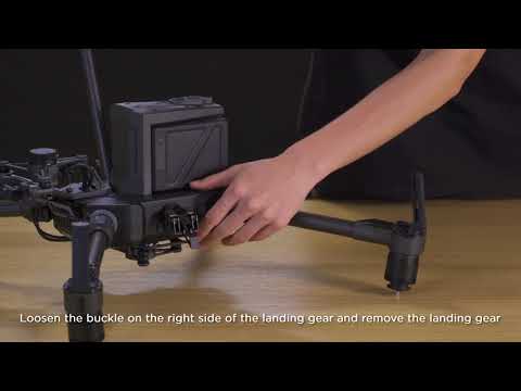 DJI Matrice 210 - Mounting the Upward Gimbal