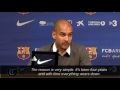 Pep Guardiola has signalled his intention to quit as Barcelona coach at the end of the season, explaining that he has simply been 