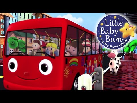 The Wheels On The Bus | NEW VERSION | Nursery Rhymes HD