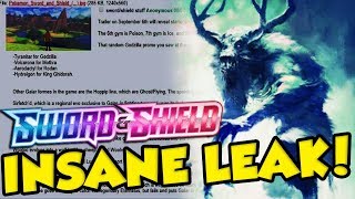 *REAL* INSANE POKEMON SWORD AND SHIELD LEAK CONFIRMED! GIGANTAMAX TYRANITAR AND WENDIGO POKEMON by Verlisify