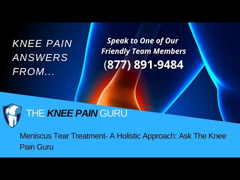 how to relieve meniscus pain