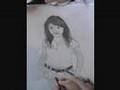 Speed Drawing of Alejandra