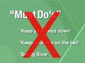 The Negotiable Golf Swing