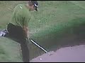Retief Goosen 2009 british open sand shot