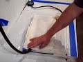 Vacuum bagging carbonfiber onto spreaders