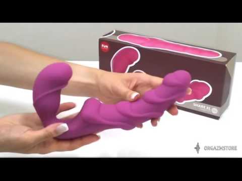 Страпон облегченный безремневой Fun Factory Share Lite, бирюзовый 25501 - Fun Factory - Безремневые/Двойные страпоны - Купить