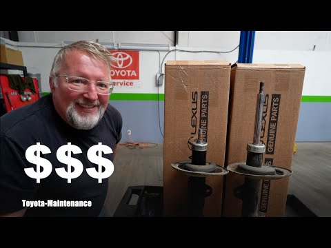 toyota highlander front struts are how much