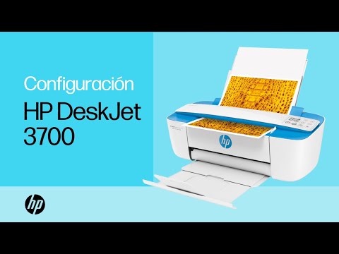 Impresora Todo-en-Uno HP serie Deskjet 3700 : configuración | Soporte de HP®