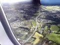 Flybe Bombardier Dash 8 Q400 landing at Belfast City