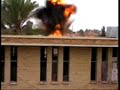 Soldiers of the 797th Explosive Ordnance Disposal (EOD) Team, working with 3/69th Armor, 1st Brigade, 3rd Infantry Division operating in Iraq examine suspected areas for land mines, mortars and improvised explosive devices (IED). Soldiers climb to the roof of an abandoned building, build a perimeter and detonate a mortar round. Video from 1st Brigade Combat Team, 3rd Infantry Division Public Affairs.
