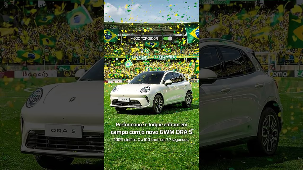 Novo GWM ORA 5: torque, performance e tecnologia 100% elétrica
