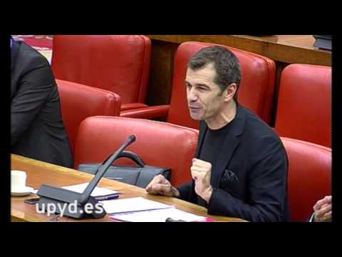 Toni Cantó, UPyD, en la comparecencia del Ministro del Interior. 25/04/2012