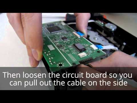 how to repair lg dvd writer