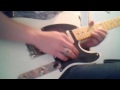 los lonley boys - nobody else cover guitar solo