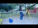 all at the swings in the park