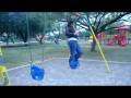 all at the swings in the park