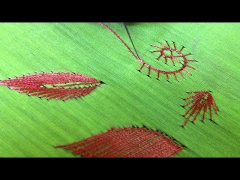 Aari Embroidery Tutorial Blanket Stitch