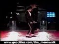 Michael Jackson Doing The Moonwalk