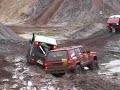 Offroad cars in the mudd