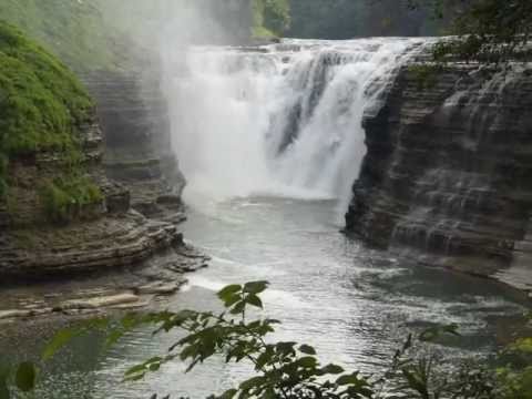 Upper Falls Letchworth State Park New York